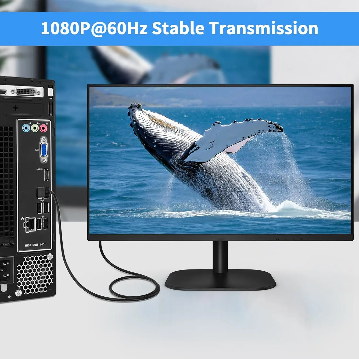 HD 1080P Displayport Display Port DP Male to VGA