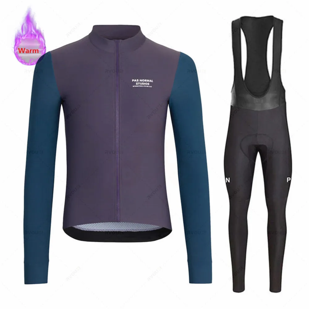 

2023 Pns Winter Thermal Fleece Cycling Clothing Men Long sleeve Bike Clothes Sport MTB Clothing Maillot Ciclismo Hombre Bicycle