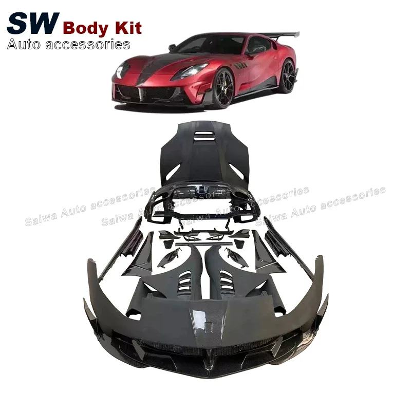 Hochwertiges MSY стиль часть углеродного волокна комплект корпуса фюри сверхбыстрое