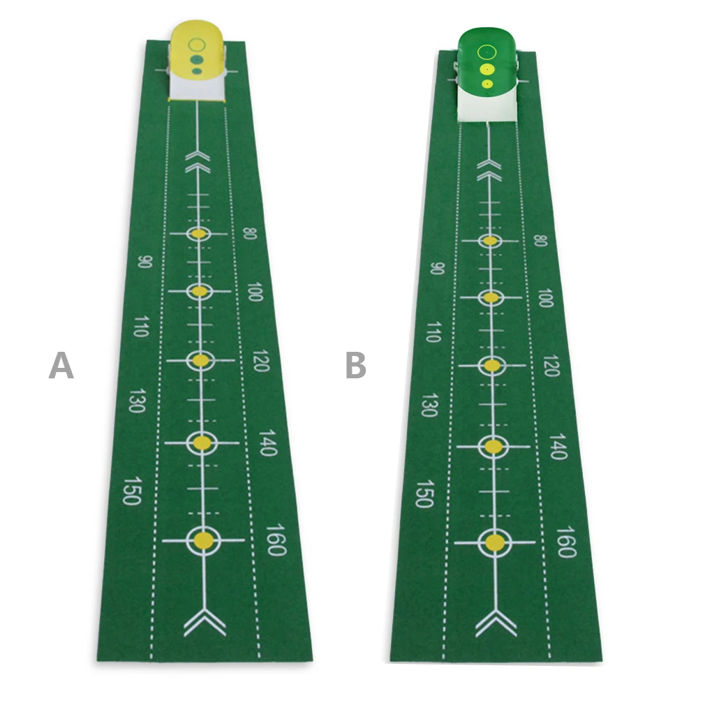 

Golf Putting Green Swing Trainer Set Practising Aid Indoor Outdoor Tools
