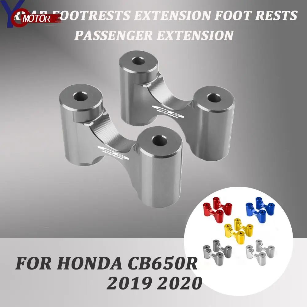 

Для Honda CB650R 2019 2020 CB 650 R аксессуары для мотоциклов Задние подножки удлинитель подножки пассажирский удлинитель