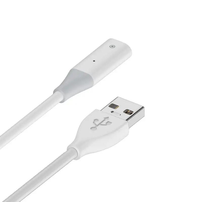 Charger Wire For Apples Pencil Adapter Charging Cable Cord For Apples Touchscreen Stylus Pen Male To Female Extension USB Cable
