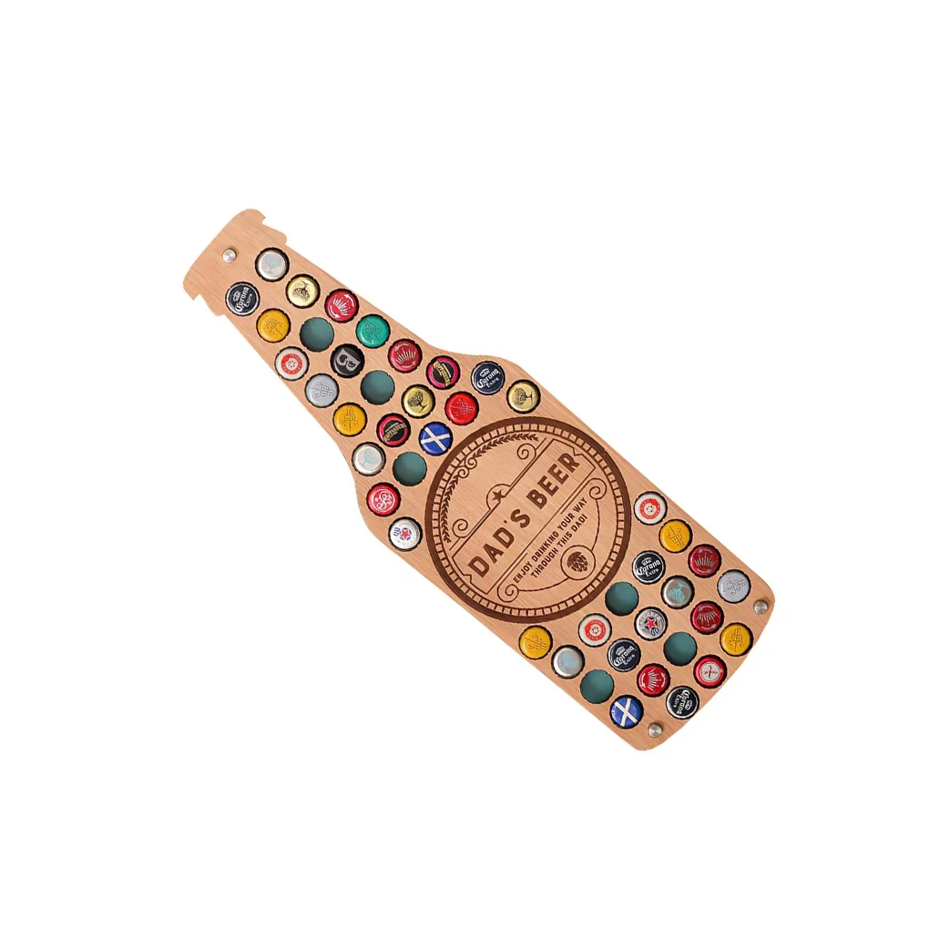 

Hanging Wine Cap Holder Craft Drinking Beverage Bottle Caps Wall-mounted Decorative Lid Collector Decoration Office