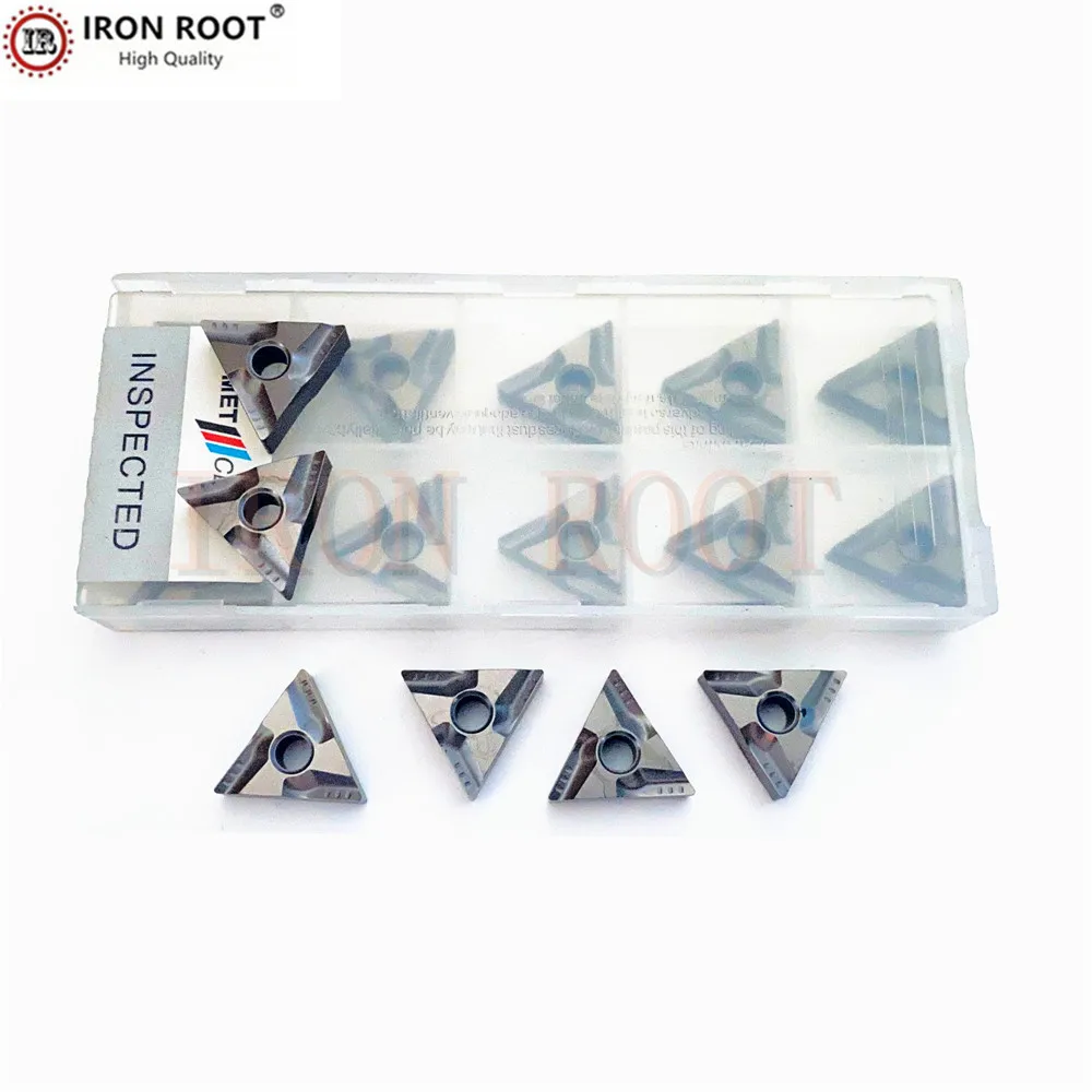 

IRON ROOT CNC Lathe Turning Tool Cermet Insert Turning Insert TNMG160404L,TNGG16048L,-MF MC1015 for MTBNR/LTurning Tool Holder