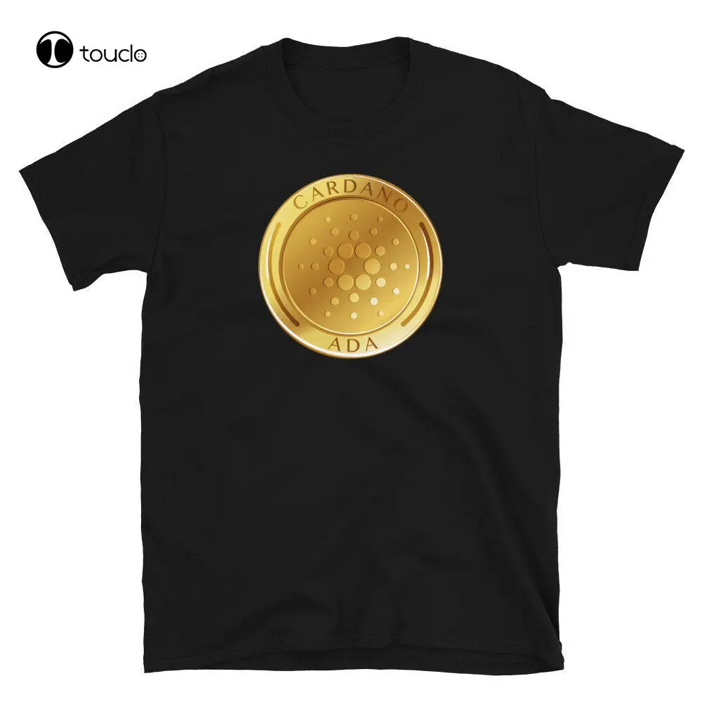 

Cardano Ada Crypto Coin, Bitcoin Etherium Unisex T-Shirt Tee Shirt Custom aldult Teen unisex digital printing Tee shirt unisex