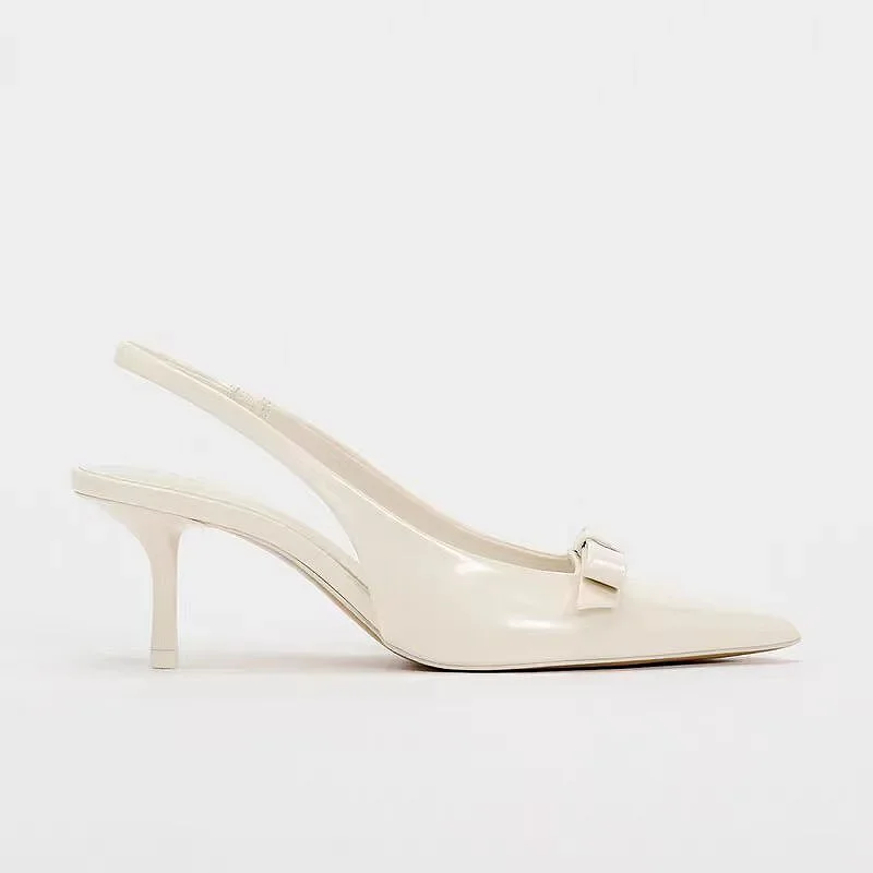 Брендовые дизайнерские белые женские туфли на высоком каблуке элегантные летние