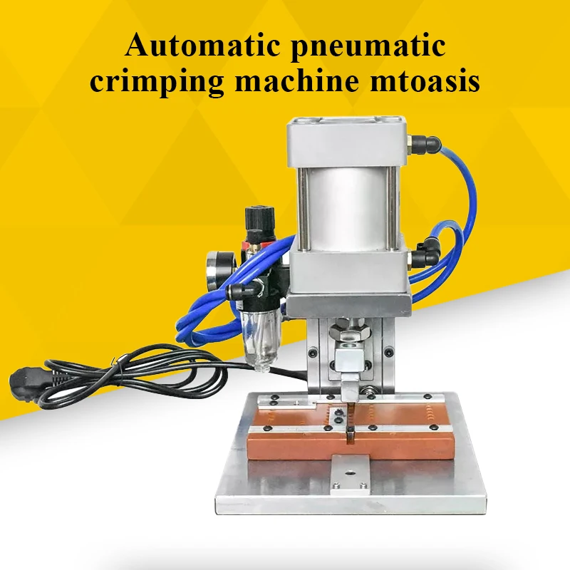 

IDC head automatic riveting press machine, computer cable automatic crimping machine, pneumatic pressure row crimping machine