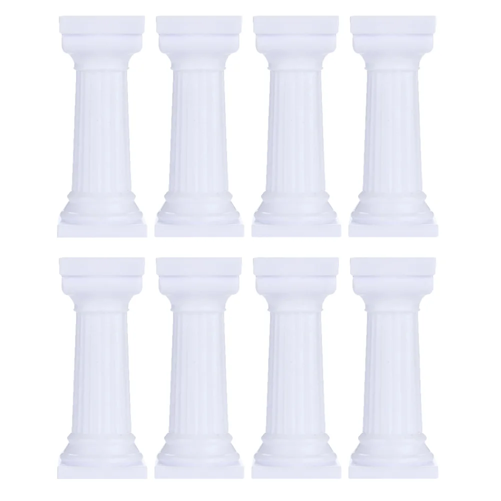 8 шт. римская колонна подставка для торта дисплей тортов пластиковые столы