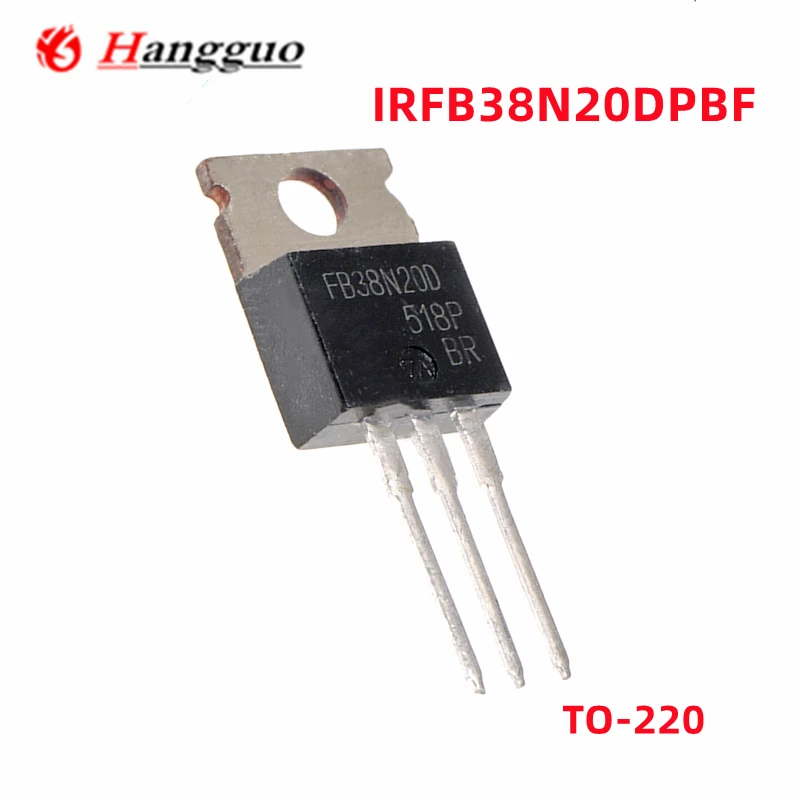 10 шт./лот оригинальный IRFB38N20DPBF IRFB38N20D B38N20D TO-220 FET 200V 44A