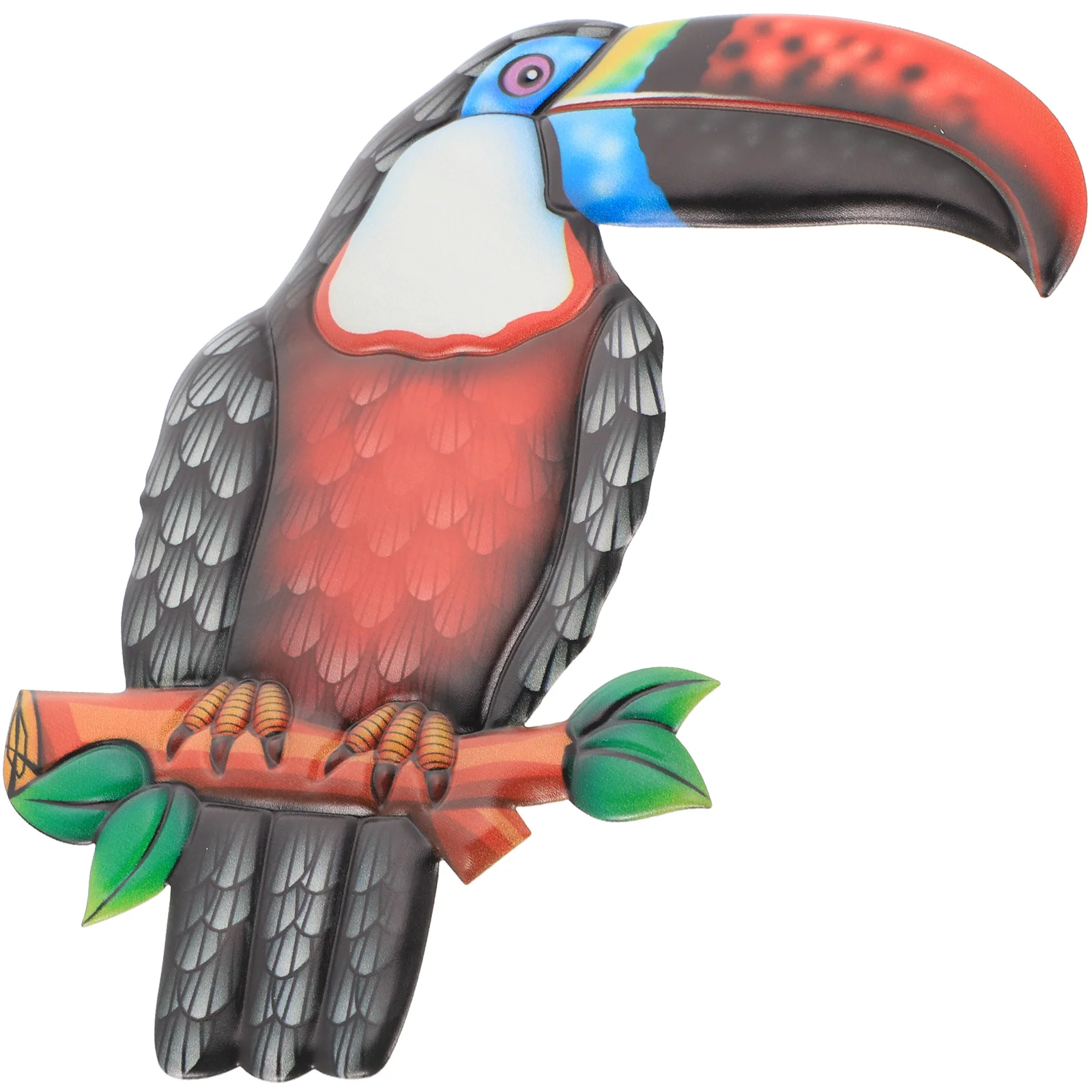 

Iron Toucan Garden Metal Craft Bird Peacock Outdoor Decor Decor Decors Pendant Decorations Patio