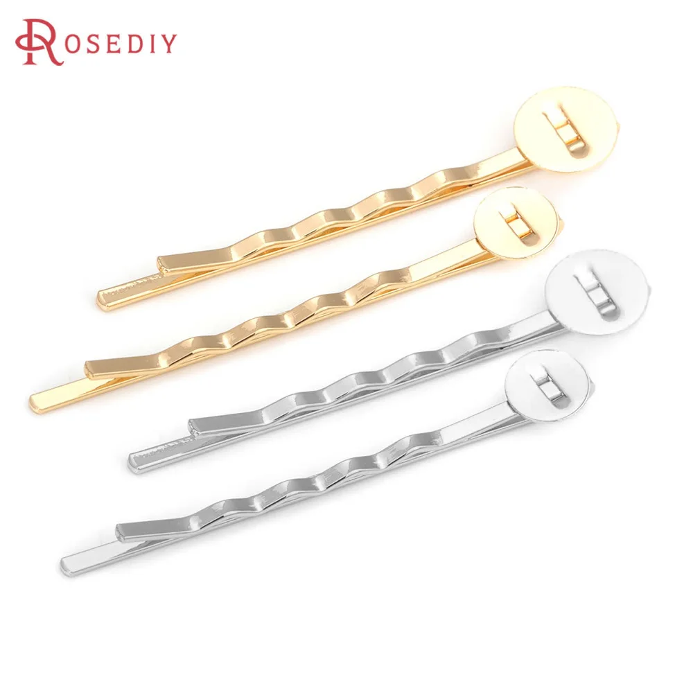 10 шт. железо цвета 18 карат с жемчужными бусинами основание 8 мм украшения для