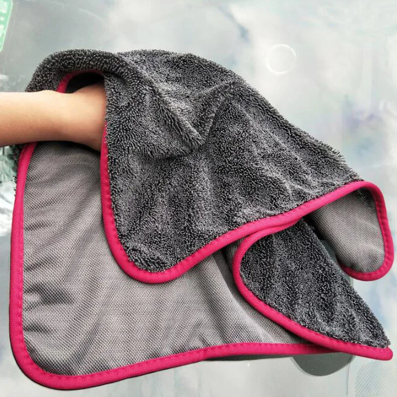 

Auto Car Window Furniture Polishing Glass Mirror Cleaning Towel Fiber Super Absorbent Soft Household Cleaner Washing Cloth Towel