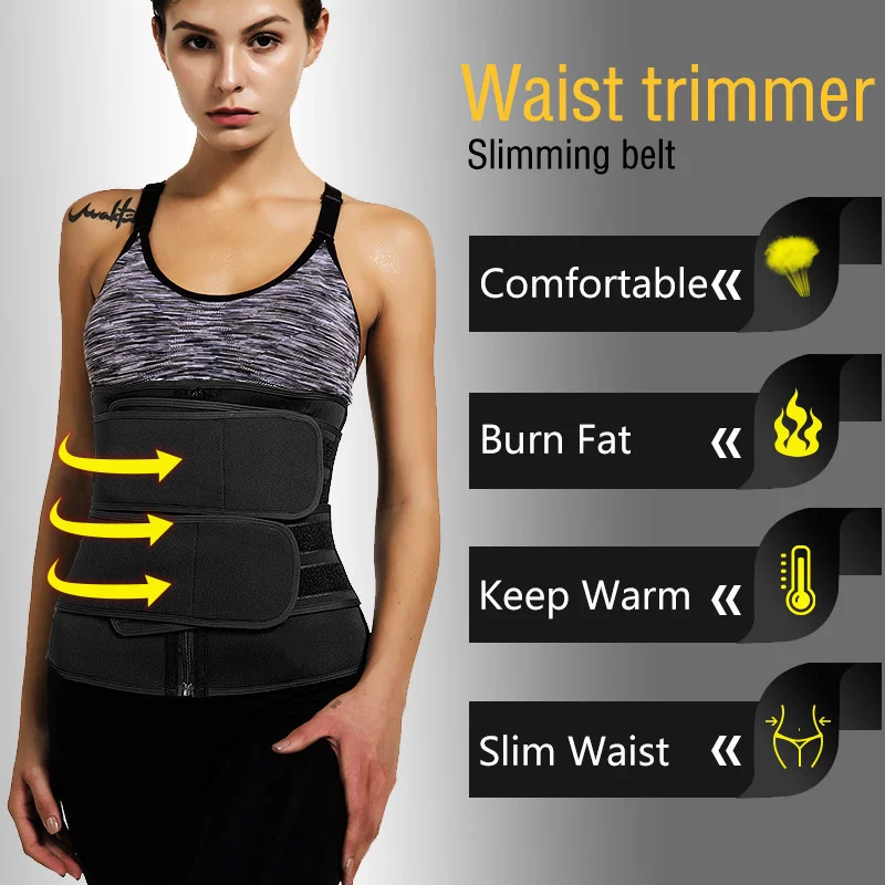 

Sweat Shapewear Women Waist Trainer Neoprene Body Shaper Belt Slimming Sheath Belly Reducing Tummy Control Workout Shaper Corset