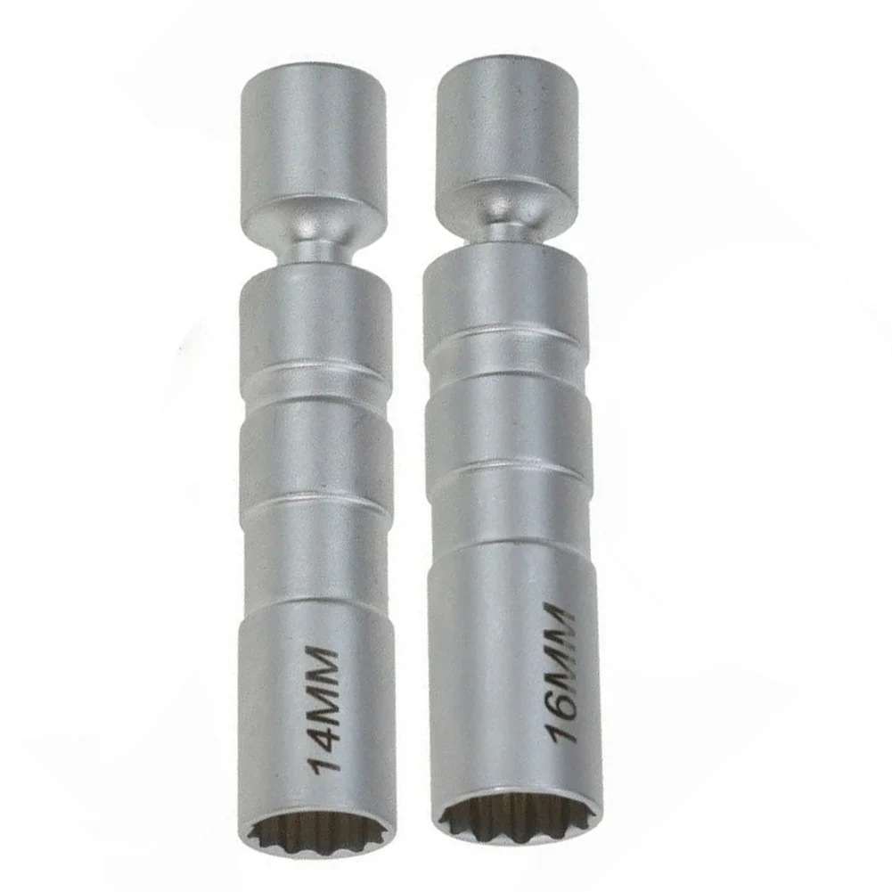 

Spark Plug Socket Wrench 14/16MM Metal Wrench Thin Wall 3/8\" Drive For BMW For CRUZE BEN