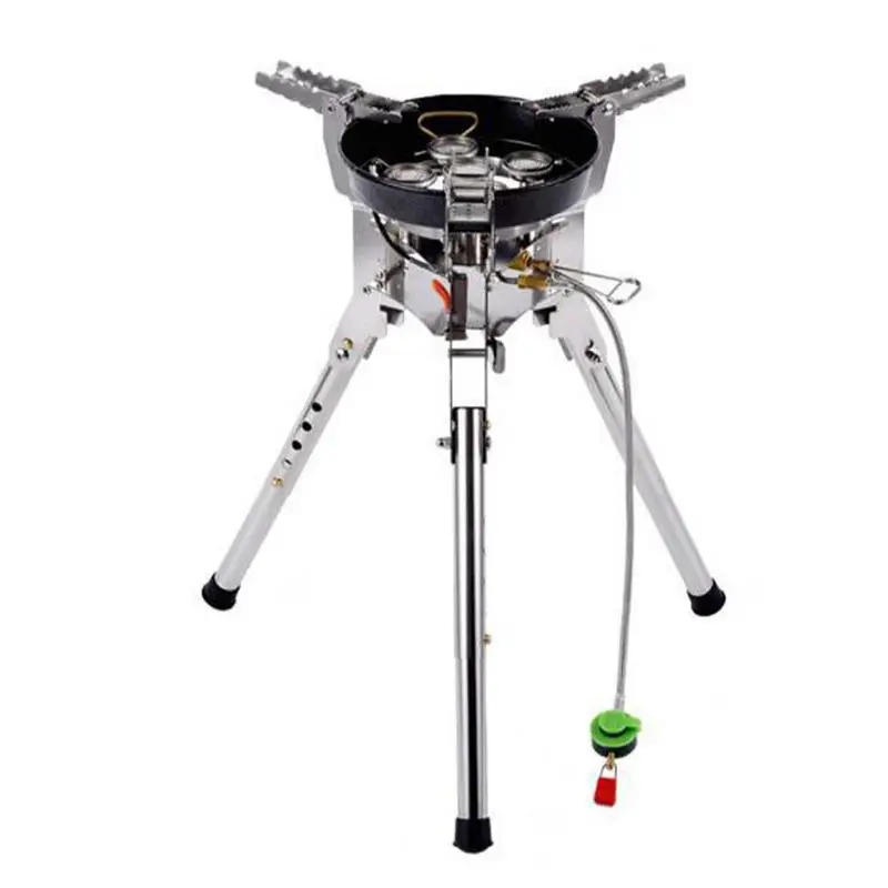 

BRS Outdoor Camping Gas Stove Portable Foldable Gas Burner Hiking Camping Picnic Windproof Stove 4360W 8400W BRS 69 Supplies