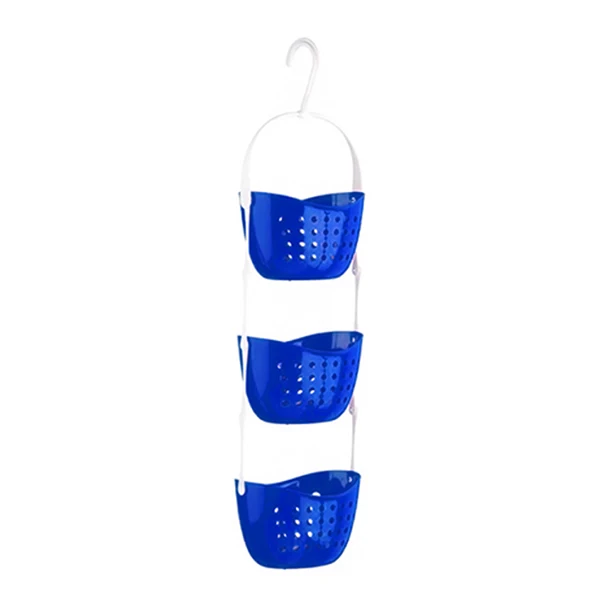 

New 3 Tier Shower Bath Rack Plastic Hanging Over Basket Tidy Bathroom Kitchen Organiser Holder LOrganiseurs EasyTo Assemble De