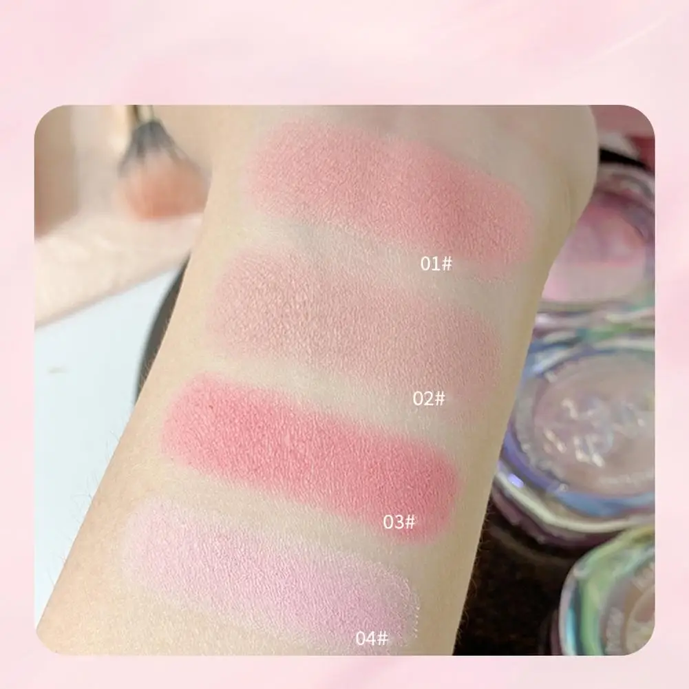 

Girls' Gradual Powder Blusher Palette Natural Matte Cheek Soft Cosmetics Brighten Lasting Makeup Silky Face Blush Long Cont A5D4