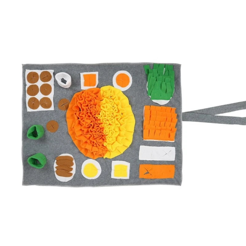 

Нюхательный коврик для собак, медленная кормушка, ножницы, Интерактивная игрушка-пазл для щенков, игрушки для домашних животных, коврики дл...