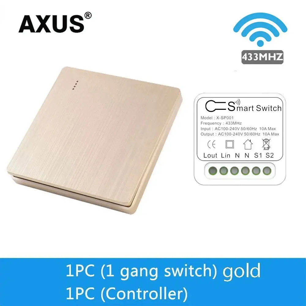 

Беспроводной выключатель AXUS 10A