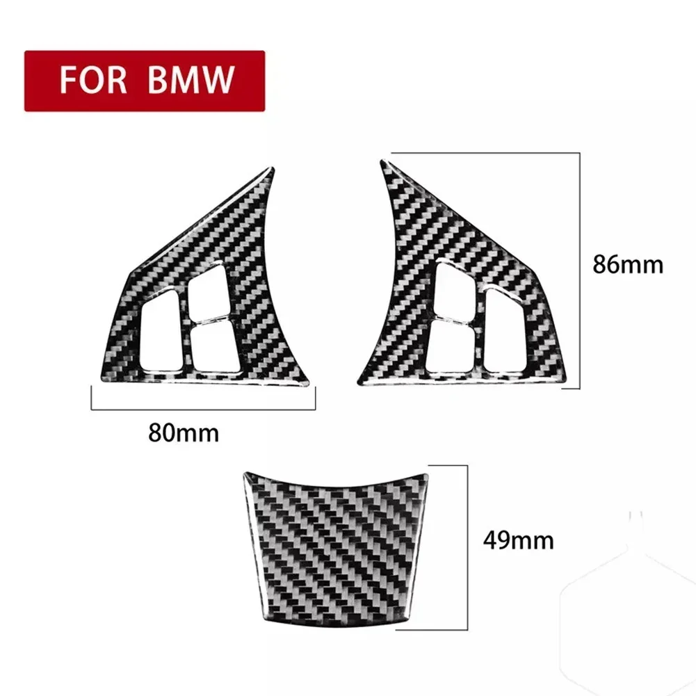 Накладка на руль из углеродного волокна для BMW 6 серии E63 E64 2004-2010 30i635d630Ci645Ci650i, декоративное кольцо-наклейка (art.: 3920d343fbfac) - 3920d343fbfac