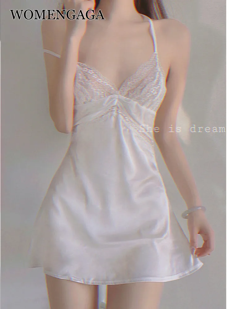 

Женское ажурное платье womпорайзер с V-образным вырезом, Осеннее рождественское платье без застежек, элегантное милое платье мини Helloween в Кор...