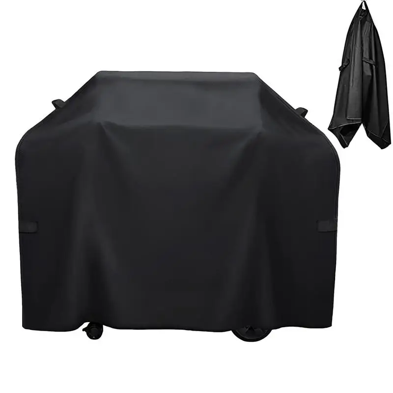 

Grill Cover Water And Fade Resistant Grill Cover For Outdoor Grill Convenient Barbecue Cover With Adjustable Strap Rip-Proof