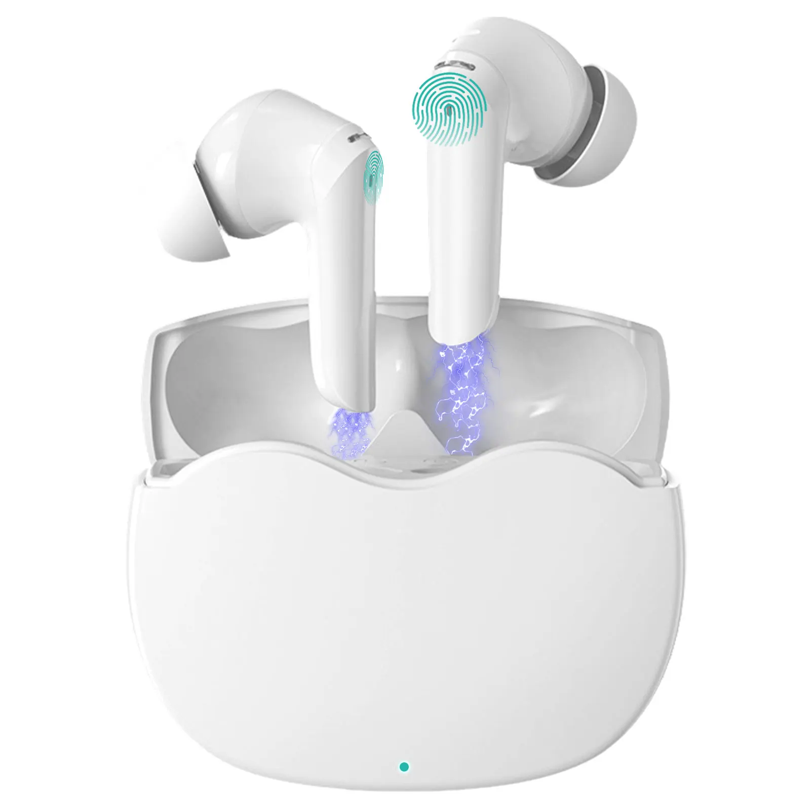 

5.2 беспроводные наушники с микрофоном, IPX6 водонепроницаемые высокоточные стереонаушники для занятий спортом и работы 24 часа в режиме воспр...