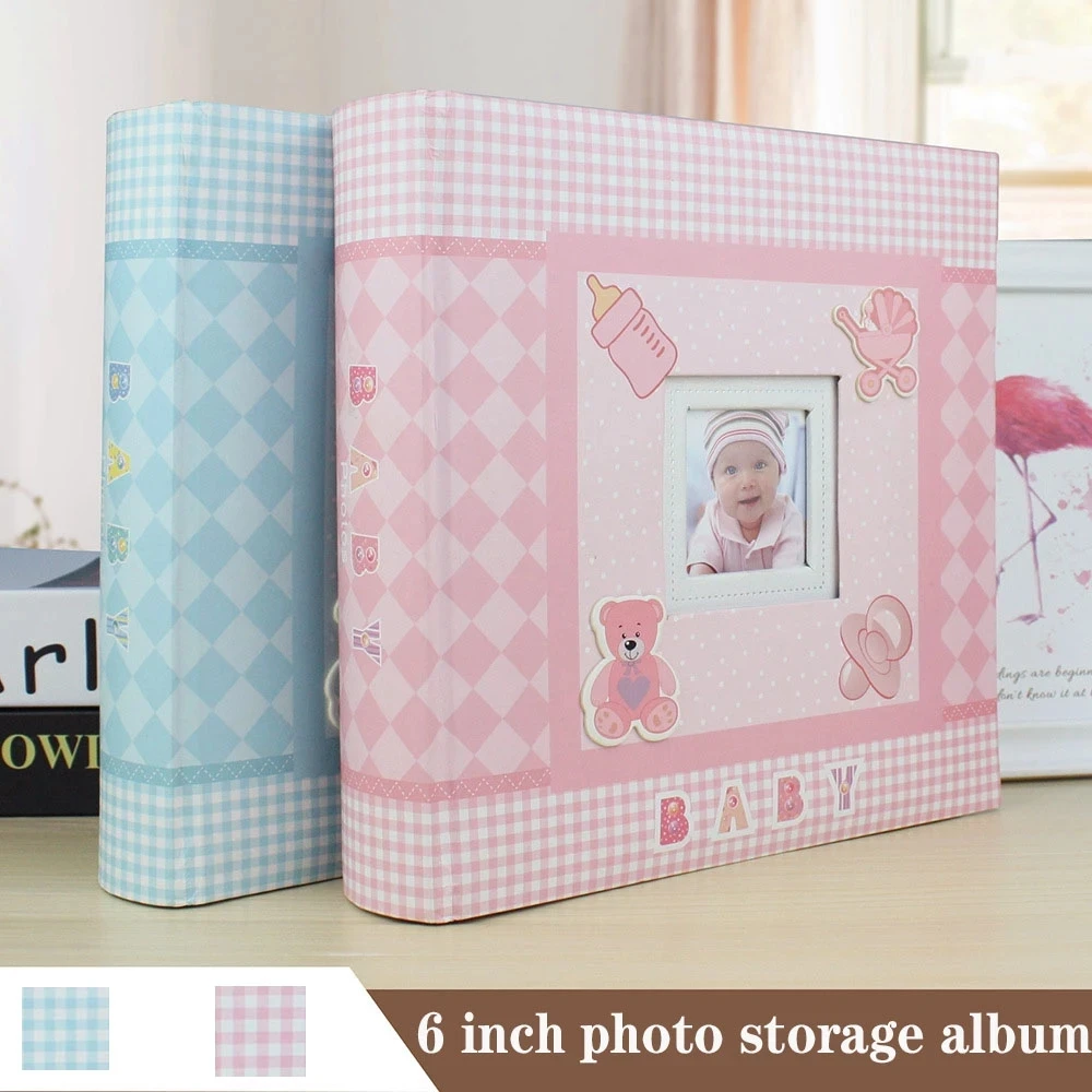 

6inch Baby Growth Commemorative Album Kindergarten Graduation Gift Postcard Storage Birthday 6-inch Photo Album 200 Sheets