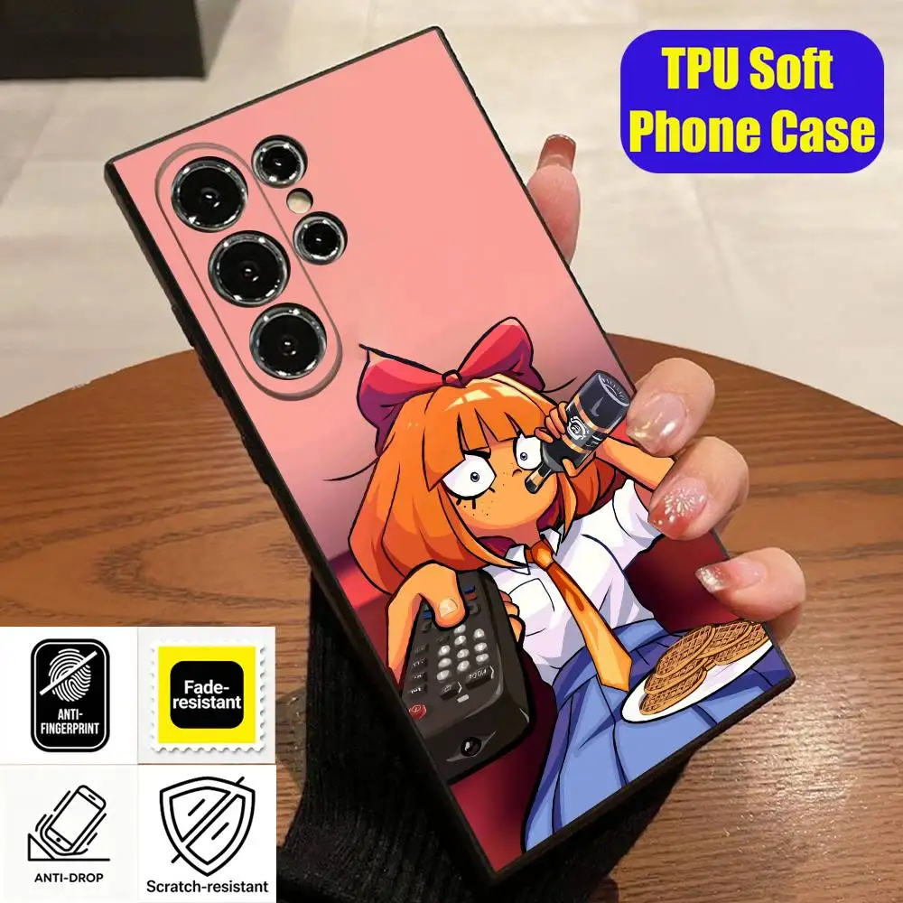 Чехол для телефона Maya Mymy Coco O-Ongezellig для Samsung S26, S24, S22, S25, S23, S30, S21, Ultra, Plus, Fe, Lite, силиконовый чехол (art.: 3920dbe9fb7cb) - 3920dbe9fb7cb