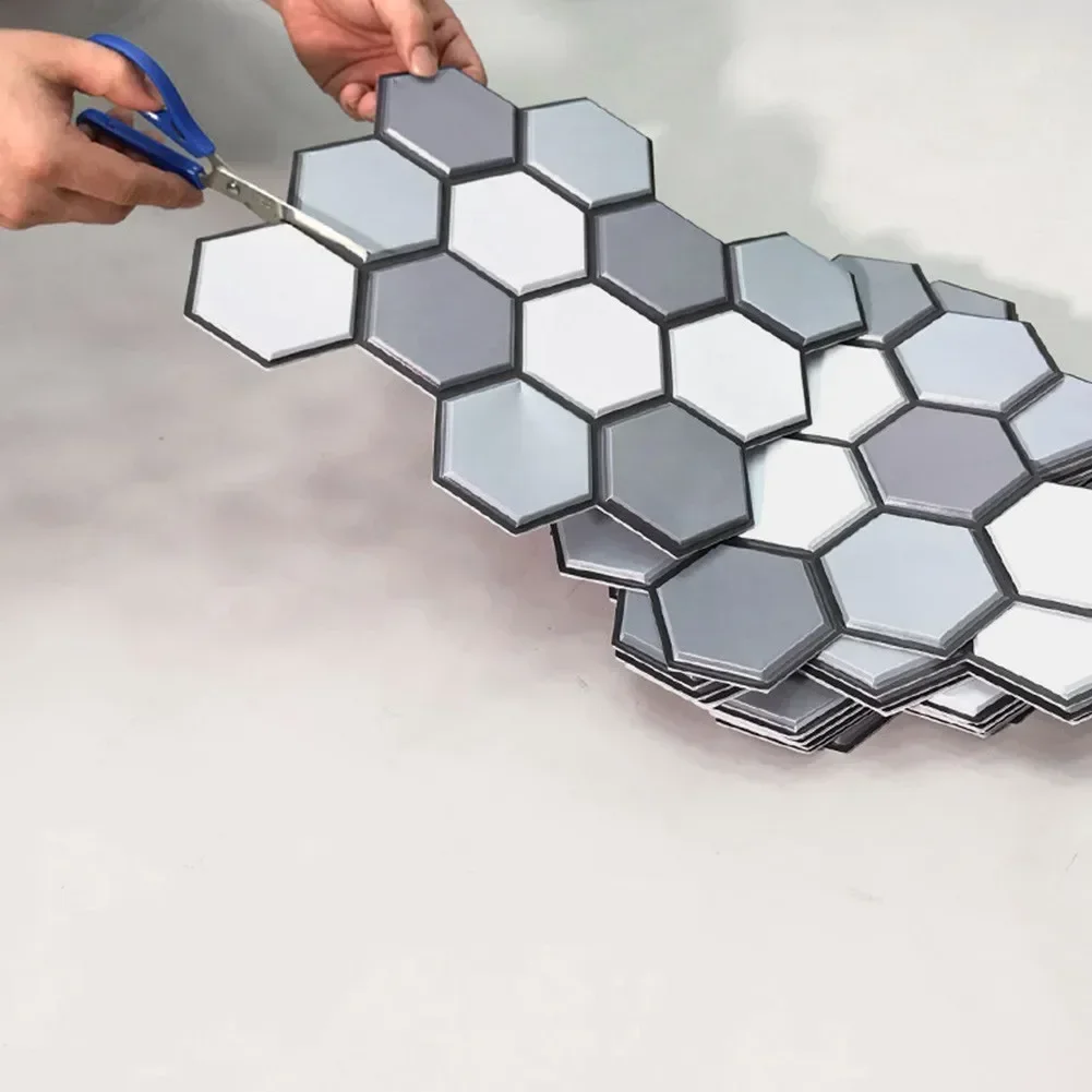 1 шт. 3D стикер на стену имитация кирпича кухонная настенная плитка наклейка
