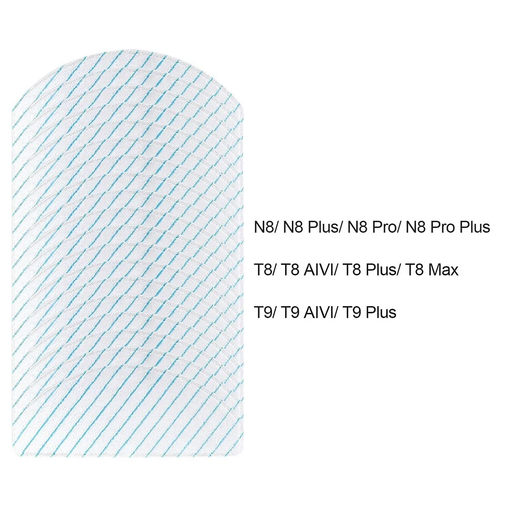 

Сменные тканевые накладки для швабры Для Ecovacs DEEBOT OZMO T8 AIVI T8 T9 N8 N8 Pro, аксессуары для пылесоса