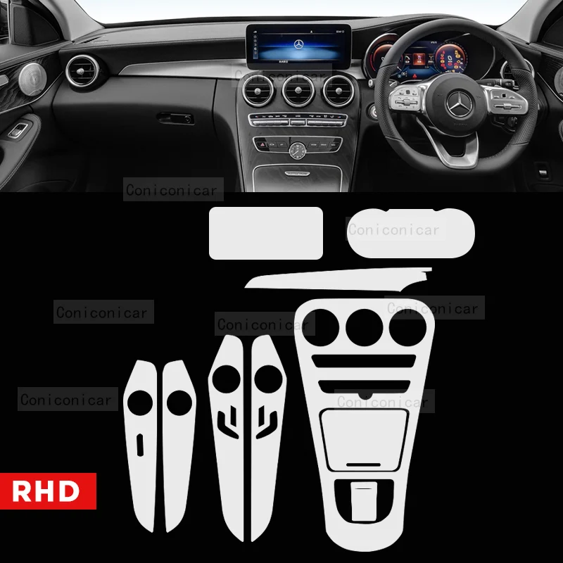 Пленка-наклейка для Mercedes Benz GLC X253 2020 2021 2022