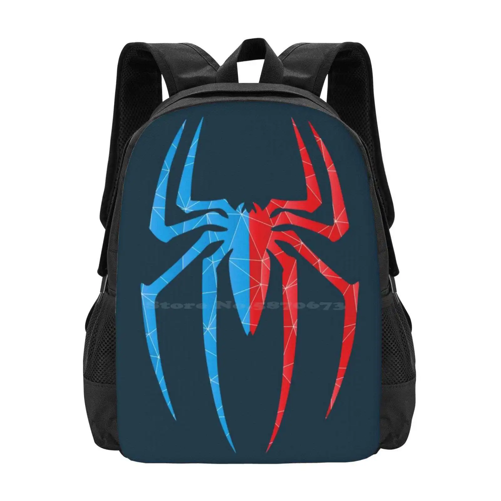 

Дизайнерские дорожные школьные сумки для ноутбука с разрезом и рисунком Spidey, потрясающие треугольники Spidey, крутой комикс, супергерой, потря...