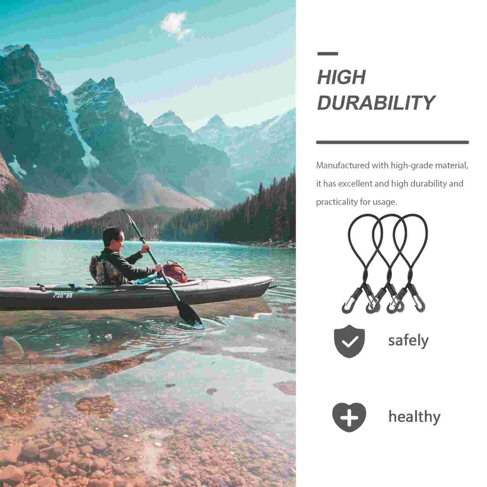 3 шт. уличный эластичный крючок для яхты веревка лодки тяжелая Тяжелая линия