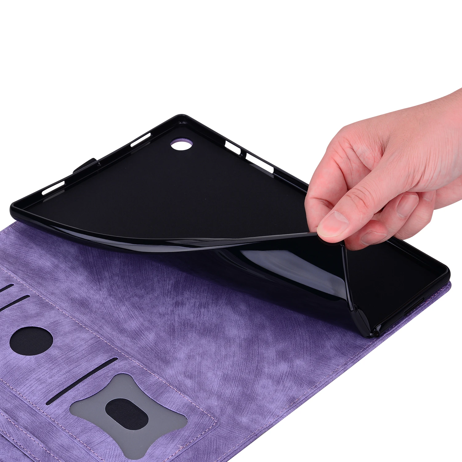 Leatehr Cat Sakula Funda для Lenovo Xiaoxin Pad M11 11-дюймовый чехол TB-331FC TB-330FU 2024 планшета