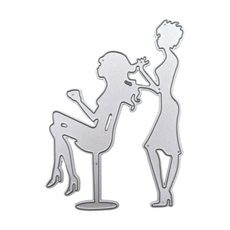 

Hairdresser Cutting Dies for Christmas Card Making Scrapbooking DIY Album Craft