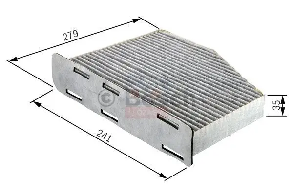 

1987432369 pollen filter A4 07 A5 08 Q5 08 tfsi tfsi tfsi 3.2FSI carbon