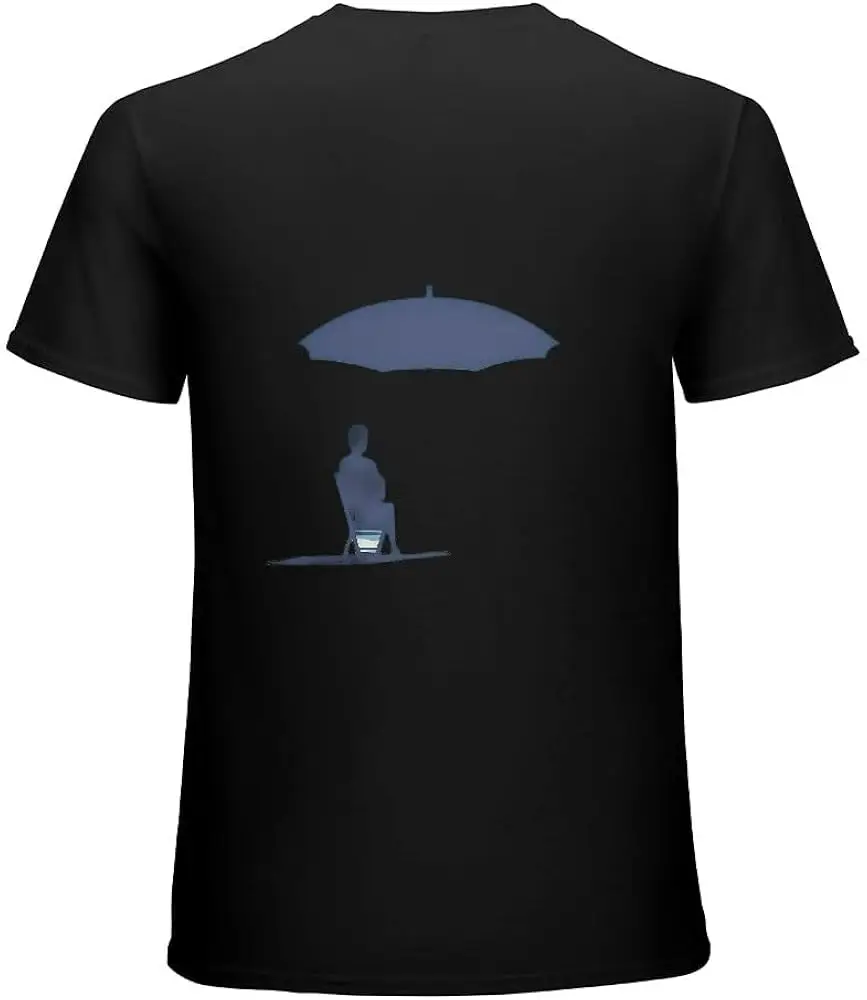 Мужская забавная Пляжная футболка с коротким рукавом 100% хлопок