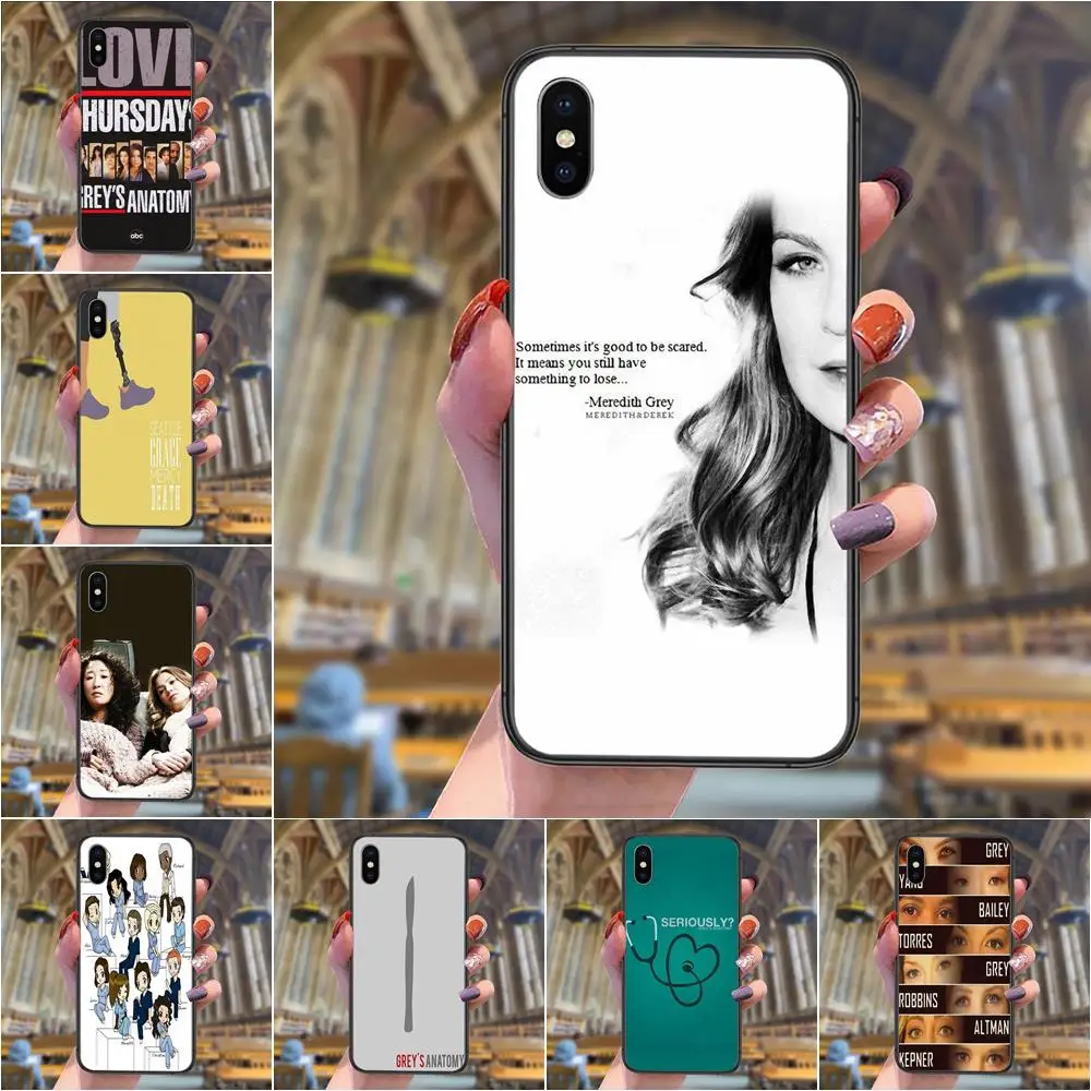 Cheap Junior Accessories Pouches Shell Case Famous Cartoon Greys Anatomy For Honor 50 20 20e 20I 20S 9 9A 9c 9I 9N 9S 9X 10 10I