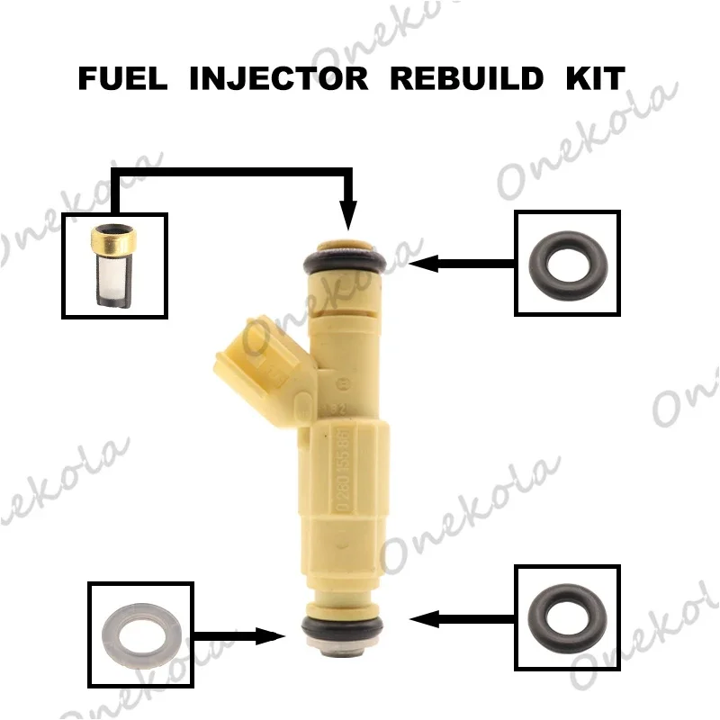 Ремкомплект топливной форсунки Orings Фильтры для MAZDA MPV 2000-2001-2 5L V6 0280155861