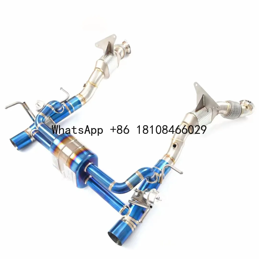 Высокопроизводительная автомобильная выхлопная система из титанового сплава