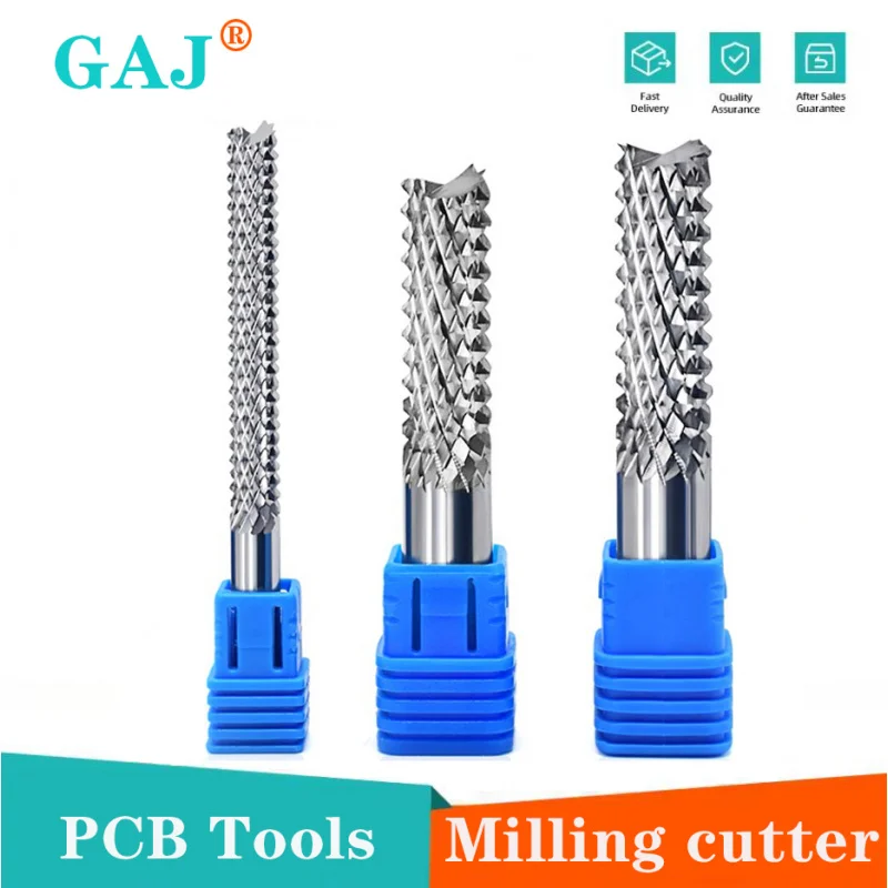 

Концевая фреза для печатных плат, твердосплавная концевая фреза для кукурузы, фрезы с ЧПУ, режущие фрезерные инструменты 0,5 ~ 8 мм для деревянной печатной платы, ПВХ, углеродное волокно