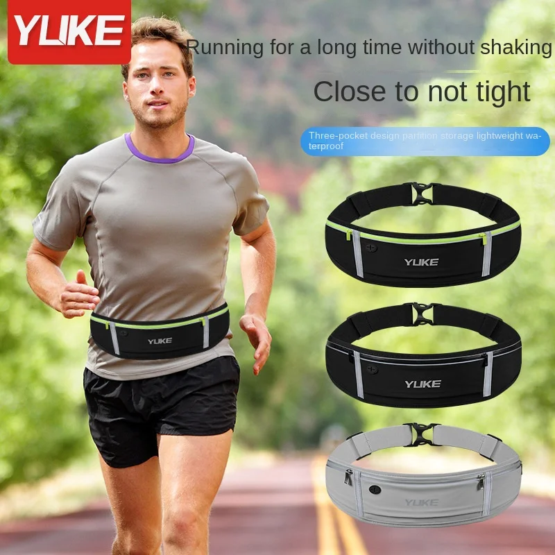 Running Mobile Phone Purse  Morning Run Night Run Marathon Equipment Mountaineering Fitness Reflective Waterproof Belt Bag