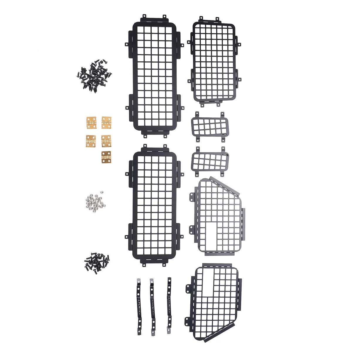 Металлическая стереоскопическая сетка защитная для MN D90 MN-90 D99S MN99S 1/12 RC