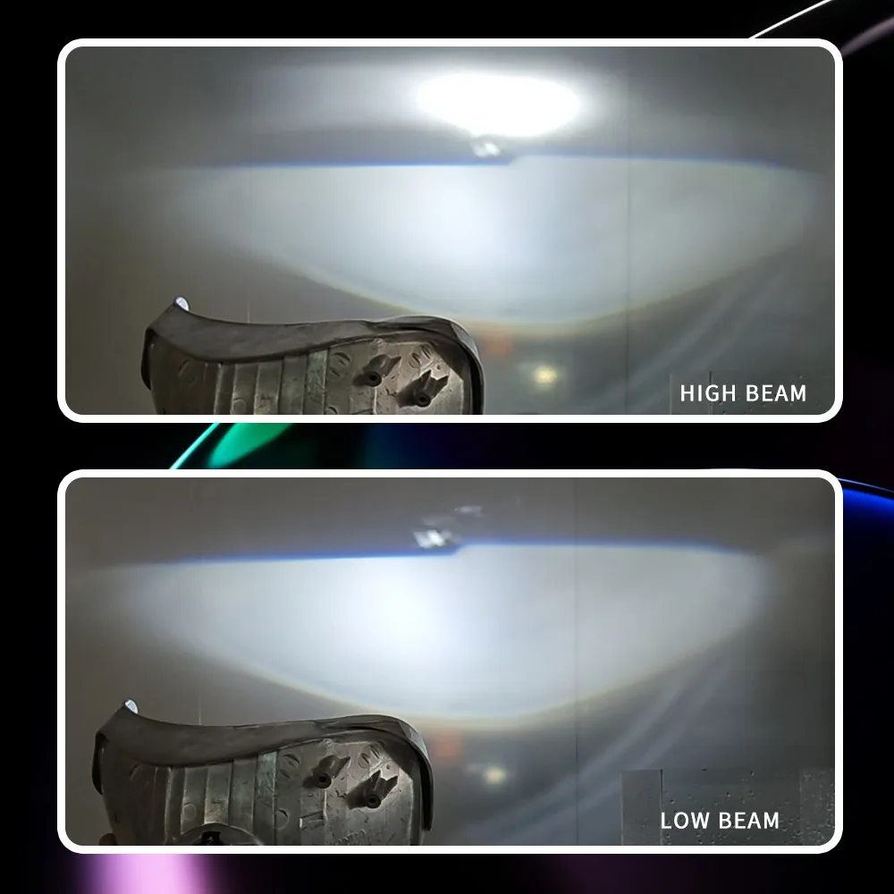 Сделайте свою дорогу ярче с помощью H4 Mini Bi Светодиодные проекционные линзы-12 В 55