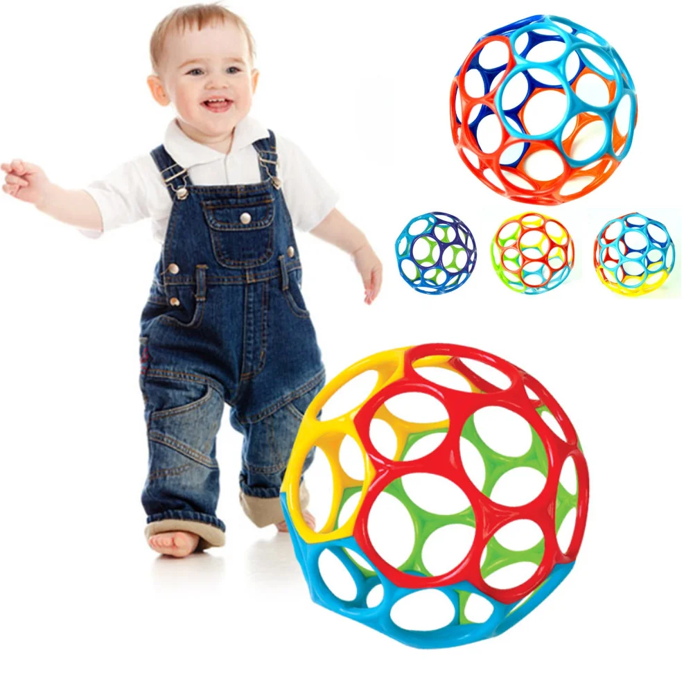 

Baby Rattles Soft Ball Newborn Teethers Grasping Exercise Game Hand Bell Develope Intelligence Educational Toys for Children