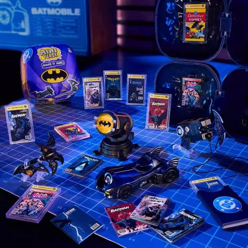 MGA Miniverse Make It X Бэтмен Мини-коллекция Модель Сюрприз-бокс Игрушка Фигурка для сборки Тематическая аниме-фигурка Украшение Подарки (art.: 3920dd283dc52) - 3920dd283dc52