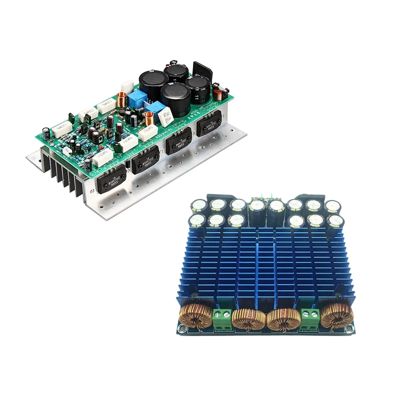 

Sanken1494/3858 HIFI Audio Amplifier Board 450W+450W Stereo AMP Mono 800W & TDA8954TH 420W+420W High Power Class D Dual Channel