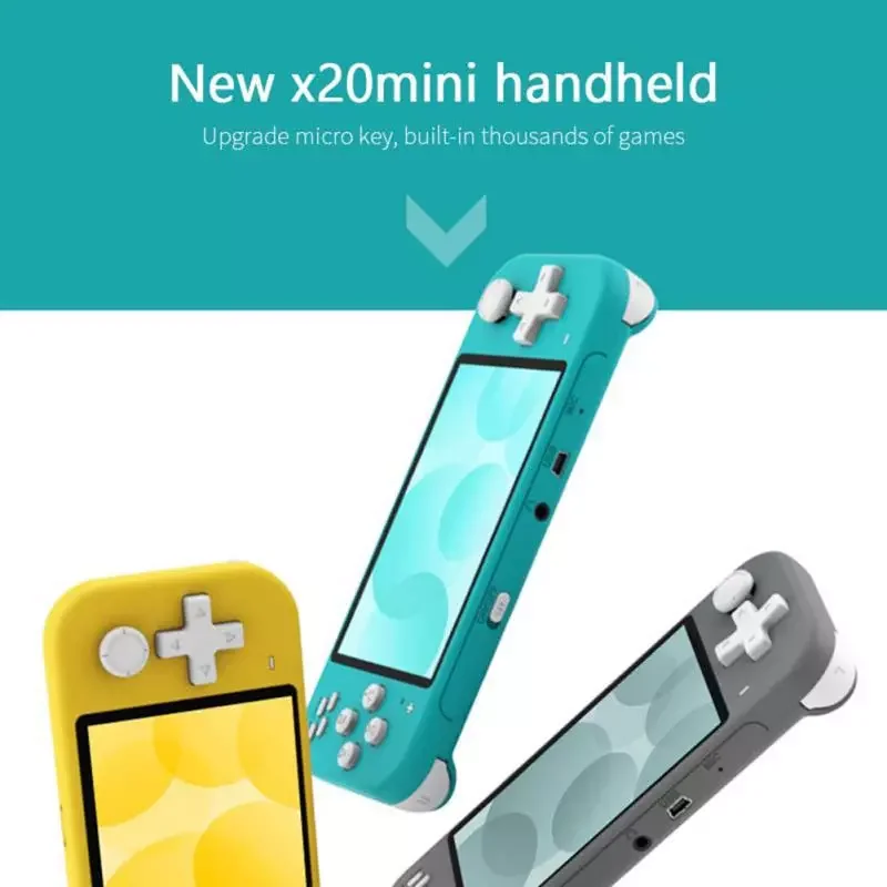 

Handheld Game Console 4.3 Inch Portable Video Game Stick Mini Retro Game Console For Super Dendy Nes Support MAME GBA