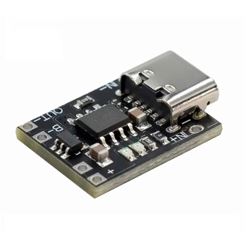 Ультрамаленька панель для заряджання літієвої батареї 1A потрійна літієва батарея 3,7 В 4,2 В Модуль зарядного пристрою Type-C із захисною платою